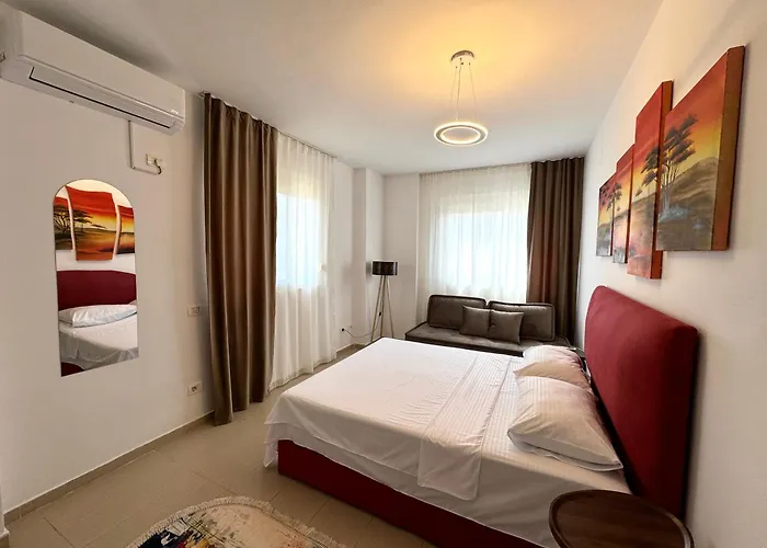 Apartment Center Gem With Jacuzzi & Terrace Durrës