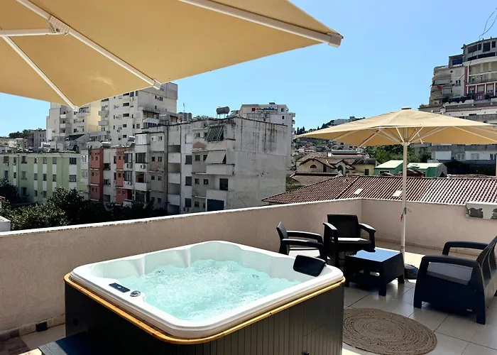 Center Gem With Jacuzzi & Terrace Apartment Durres